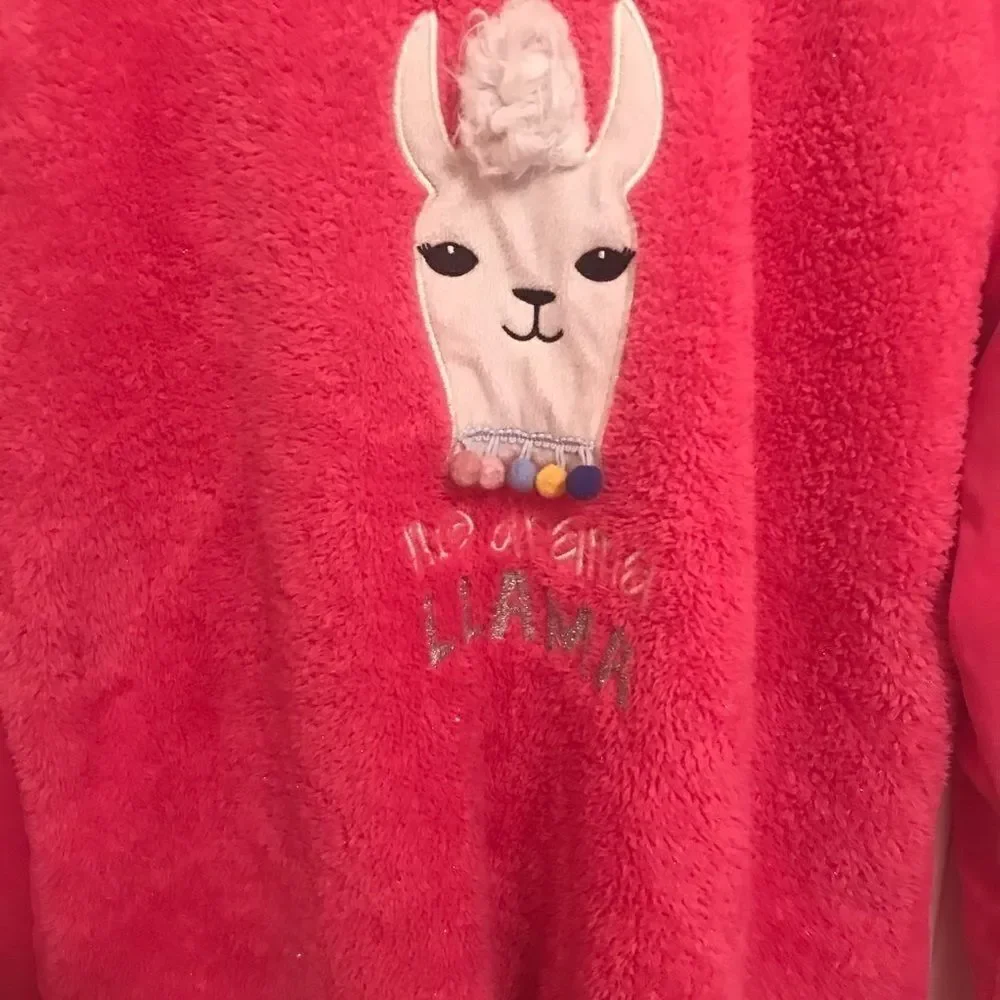 Secret Treasures Girls XL 16/18 Fluffy PJ Top